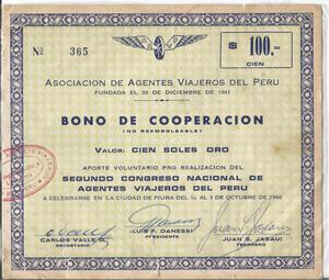 Bono de cooperacion Lt.1