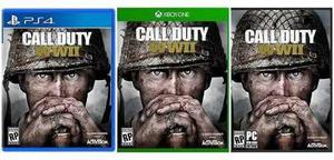 Call Of Duty: Wwii Ps4-xboxone-pc Digital