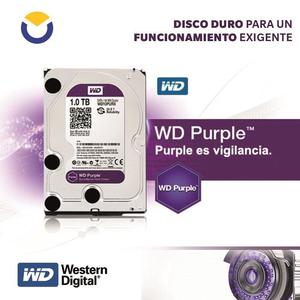 DISCO DURO WESTER DIGITAL 1TB PURPURA ORIGINAL