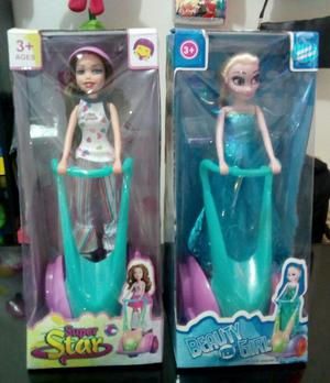 Muñecas Musicales Frozen Y Soy Luna