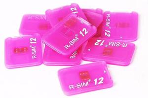 Rsim 12 Para Iphone 8 / 8plus / X /7/7p/6sp/6s/6p/6/5s/5g/5c