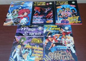 Revistas de manga y anime varias