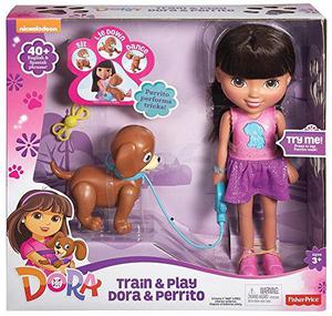 dora y su perrito de fisher price