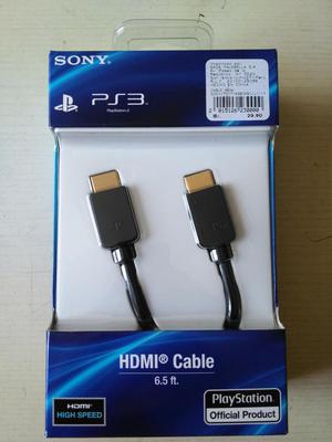 Cable HDMI SONY original nuevo y sellado