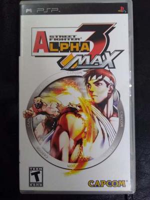Juego Psp. Street Fighter 3 Alpha Max.