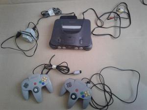 Nintendo 64 Con 2 Mandos Y 4 Juegos Super Mario 64 Star War