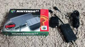 Nintendo 64 N64 Caja Rf Adaptador Cable