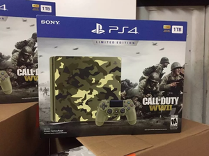 Playstation 4 Slim 1Tb Call Of Duty Wwii Bundle Delivery
