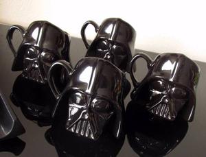 Taza Darth Vader Ceramica Modelo 3d Con Bolsa De Regalo