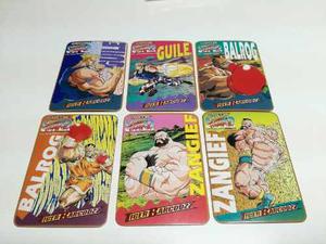 Cards Street Fighter Ii The New Challengers Tiger Gameboy
