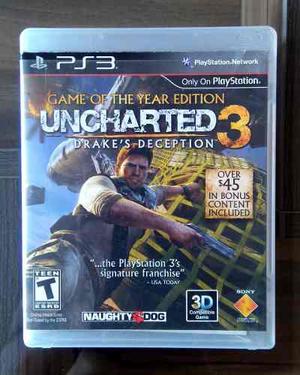 Uncharted 3 Game Of The Year - Juegos Ps3