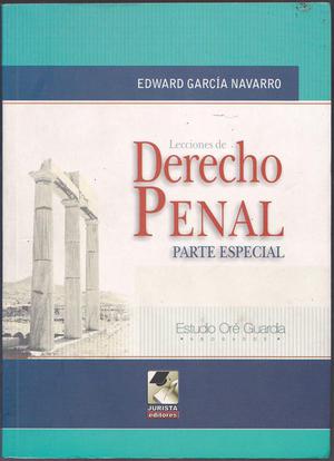 Edward García Navarro: Lecciones de Derecho Penal. Parte