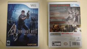 Juegos Nintendo Wii: Residente Evil Y Cara Cortada