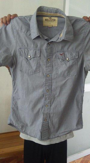 Camisa HOLLISTER, talla M S/.15