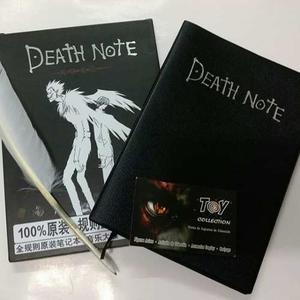 Cuaderno Death Note Con Boligrafo Pluma