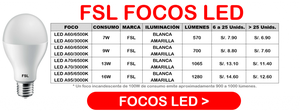 Focos LED FSL