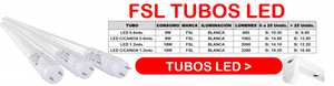 Tubos LED FSL