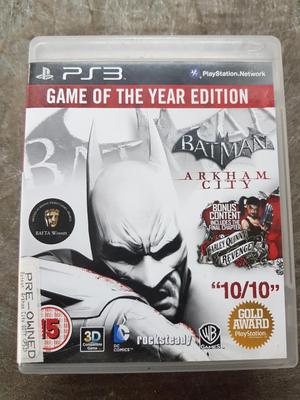 Batman Arkham City Juegos Ps3