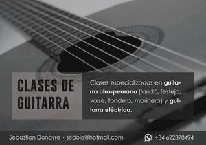 Clases De Guitarra Peruana Y Jazz