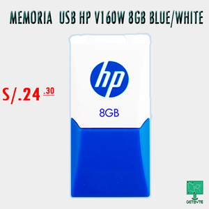 MEMORIA USB HP GB BLUE/WHITE