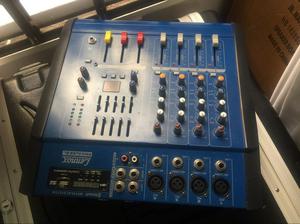 Mixer Consola Amplificador Nueva 200Rms