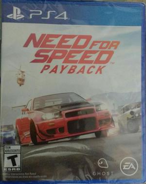 Need For Speed Payback Ps4 Tienda Fisica Joker Game