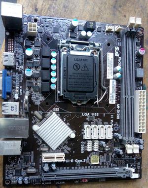 PLACA ECS H61H2MV LGA  INTEL 2DA Y 3RA GENERACION