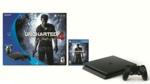Play Station 4 Slim Edition Uncharted 4
