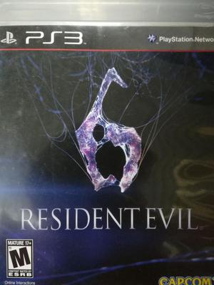 Resident Evil 6 Juegos Ps3