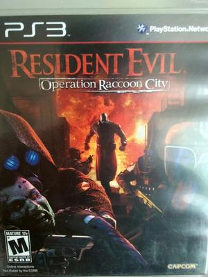 Resident Evil Raccoon City Juegos Ps3