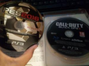 Vendo Pes  y call of duty black ops II PS3