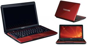laptop toshiba i3 rojo