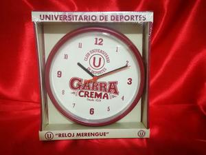 Reloj De Pared Universitario De Deportes