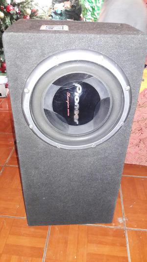 Audio de Amplificador con Boofer Pioneer