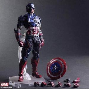 Capitán América Pvc Figura De Colección 27cm (a Pedido)