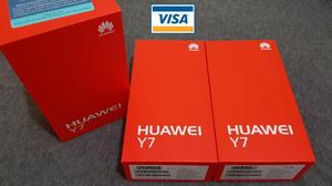 Huawei Y7 Nuevo Gris Y Dorado