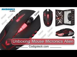 Mouse Gamer Micronics Alien usb Bateria Recargable.nuevo