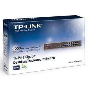 Switch TpLink TLsgD de 16 Puertos Gigabit