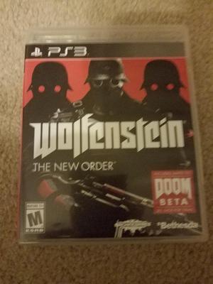 Wolfenstein Playstation 3 PS3