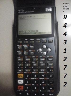 calculadora graficadora HP 50g
