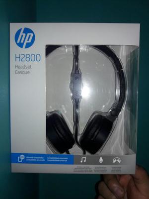 Audifono Hp Negro H  Nuevo