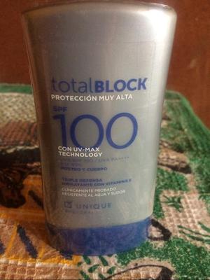 Bloqueador Total Block Spf 100