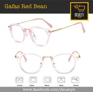 Gafas Red bean