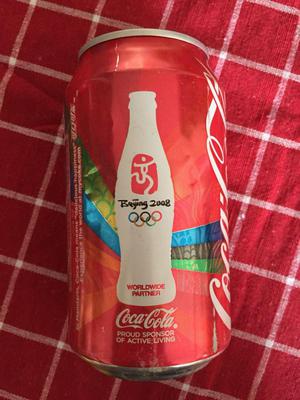 Lata Coca Cola Olimpiadas Beijing 