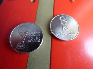 Monedas del mundial Rusia 