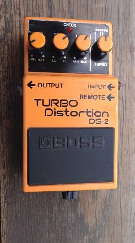 Pedal Turbo Distortion Boss Ds 2 Distorsion Overdrive Fuzz