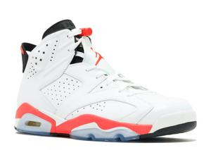 Zapatillas Nike Air Jordan Retro 6 Infrared White