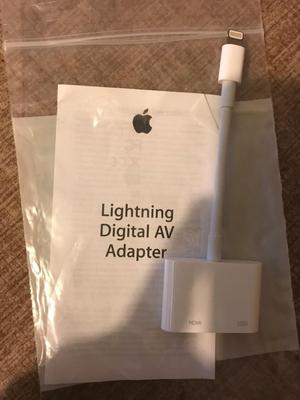 Adaptador Apple iPhone Lightning a Hdmi