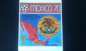 Album Panini de depor Muandial MEXICO 70