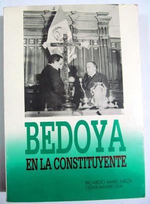 Bedoya en la constituyente. Ricardo Amiel Meza y César